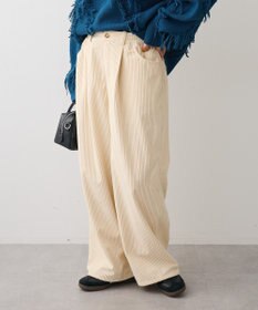 Green Parks 太畝コーデュロイカラーパンツ