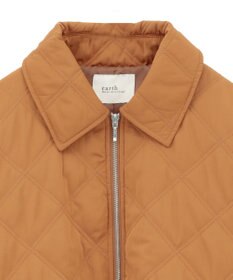 earth music&ecology 【WEB限定】ダブルステッチキルティングコート