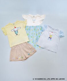 ANY KIDS 【any FAM ×サンリオキャラクターズ】ミラクルスパンコール Tシャツ