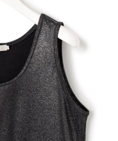 ICB L 【洗える】シャイニータンクトップ カットソー