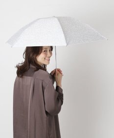 MOONBAT 【 遮光率100％/遮熱/UV/軽量】MACKINTOSH PHILOSOPHY(マッキントッシュフィロソフィー)晴雨兼用日傘 小花柄 バーブレラ 折りたたみ傘 フワクール生地使用