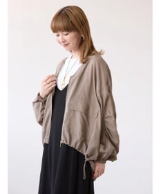 AMERICAN HOLIC イージーケア＋接触冷感　シアーブルゾン