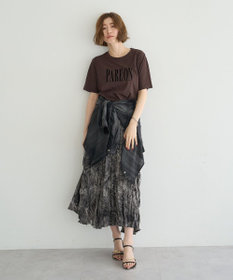 YECCA VECCA フロッキーロゴTee