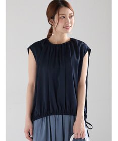 Te chichi サテンサイドリボンブラウス