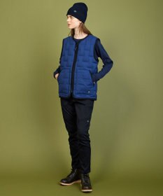 JOSEPH ABBOUD MOUNTAIN 【2WAYストレッチ/リバーシブル/撥水/軽量】 リバーシブル ダウン ベスト