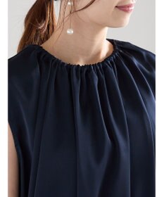 Te chichi サテンサイドリボンブラウス