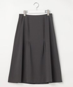 J.PRESS LADIES S シアーブロックチェック フレア スカート