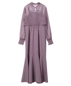 earth music&ecology ＳＥＴ２点シアーボレロ＋キャミワンピース