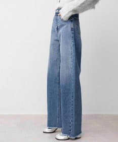 NAVE 【×NAVE】SERGE de bleu × NAVE カーブワイドデニム