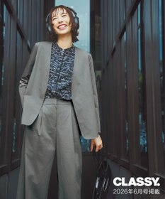ICB 【CLASSY.掲載】  フェイクラフィア2WAYバッグ