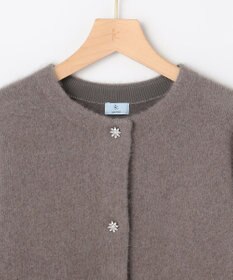 組曲 L 【加藤ローサさん着用】フラッフィーファーニット ジャケット