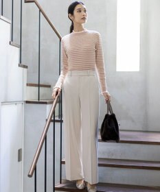 ANY SIS ビューティサーモ2WAYストレッチ ワイドパンツ