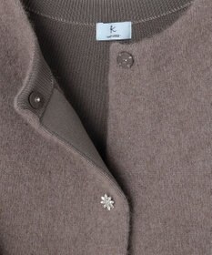 組曲 L 【加藤ローサさん着用】フラッフィーファーニット ジャケット