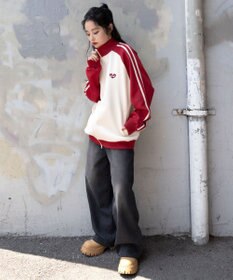 WEGO 【ユニセックスITEM/MLサイズ展開】ラグランライントラックジャケット