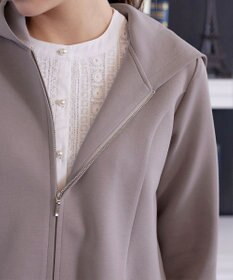 Tiaclasse L 【洗える】ソフトダンボールバックフレアフーディー