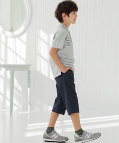 J.PRESS KIDS 【140-170cm】T/C ライト カノコ 半袖ポロシャツ