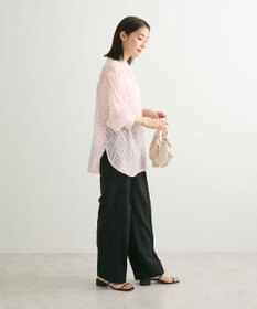 Green Parks ２ＷＡＹ　リーフジャガードシアーシャツ