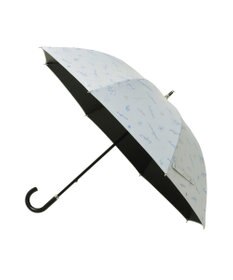 MOONBAT 【一級遮光/晴雨兼用】LANVIN en Bleu (ランバン オン ブルー) 長傘 日傘 ラインドローイング 遮光 遮熱 UV