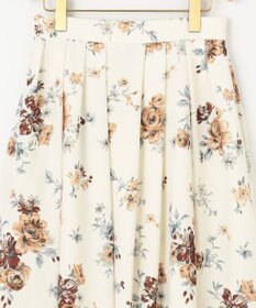 組曲 ローズシックプリント スカート