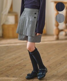 組曲 KIDS 【110-140㎝】プリーツ ショートパンツ