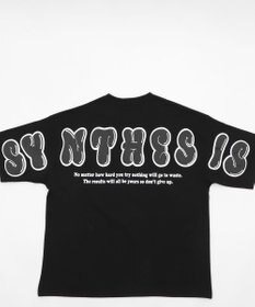 WEGO 【ユニセックス着用ITEM】アクセ付きストレートロゴT（SS）