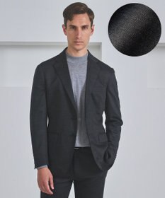 GOTAIRIKU セットアップ対応【洗える/ストレッチ/シワになりにくい】ウォッシャブルジャージー セットアップジャケット_無地（25年モデル）