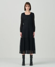 GRACE CONTINENTAL レースロングワンピース