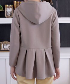 Tiaclasse L 【洗える】ソフトダンボールバックフレアフーディー