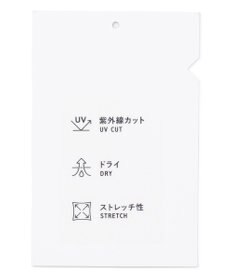 SHARE PARK LADIES 【UVカット】ボーダーロゴ半袖カットワンピース