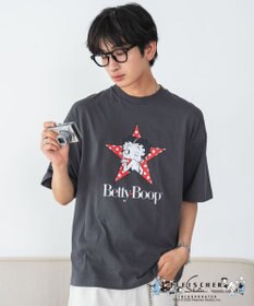 WEGO 【ベティ・ブープ/ユニセックス着用ITEM/SMLサイズ展開】キャラクターズグラフィックT4（SS）