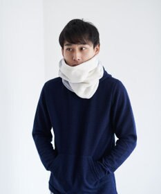 LOOM&SPOOL FOL綿毛布ネックウォーマー