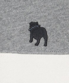 J.PRESS KIDS 【100-130cm】ブル刺繍 ブロッキングトレーナー