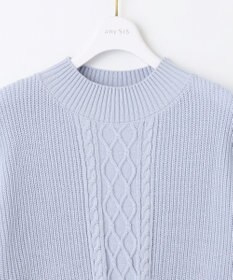 ANY SIS 【洗える】スフレアランパターン ニット