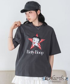 WEGO 【ベティ・ブープ/ユニセックス着用ITEM/SMLサイズ展開】キャラクターズグラフィックT4（SS）