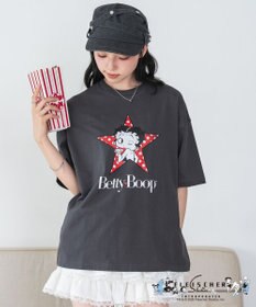 WEGO 【ベティ・ブープ/ユニセックス着用ITEM/SMLサイズ展開】キャラクターズグラフィックT4（SS）