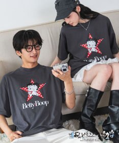 WEGO 【ベティ・ブープ/ユニセックス着用ITEM/SMLサイズ展開】キャラクターズグラフィックT4（SS）