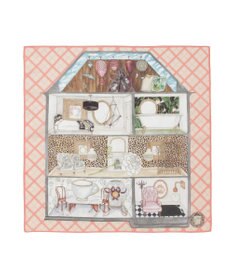 MOONBAT SWASH LONDON(スウォッシュロンドン） コットンハンカチーフ DOLLSHOUSE SURREALIST 52×52 日本製