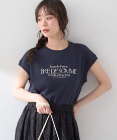 earth music&ecology 【接触冷感/洗濯機可】Ｈａｕｔｓ－ｄｅ－ＦｒａｎｃｅフレンチＴ