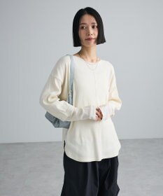 Green Parks 袖チュールリブプルオーバーⅡ