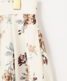 組曲 ローズシックプリント スカート