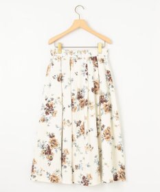 組曲 ローズシックプリント スカート