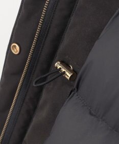 ANY SIS 【撥水・洗える】2WAYドロストフーディミドル ダウン