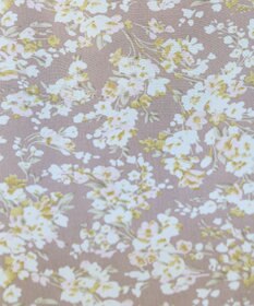 Tiaclasse 【洗える】フレアスリーブ花柄サックワンピース