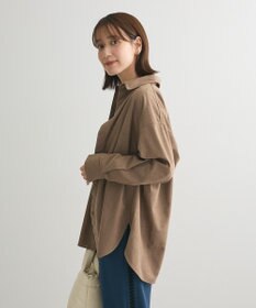 Green Parks ソフトコーデュロイシャツ