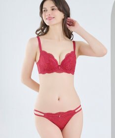 BRADELIS New York 【BRADELIS New York/ 育乳ブラ・STEP2 寄せる】ベルステップ2ブラ24A2 補正ブラ 谷間を作るブラジャー CA124309