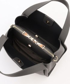 LA BAGAGERIE ソフトシュリンク2WAYハンドバッグ small