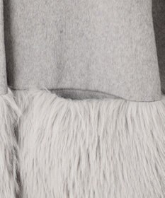 Feroux ウール混 ショートコート