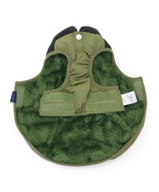 PET PARADISE J.PRESS バイカラーベスト 《カーキ》 小型犬