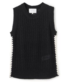 BEIGE， ATACAM / テープヤーン ノースリーブニット