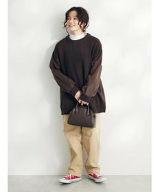 CRAFT STANDARD BOUTIQUE 片畔ニットドッキングチュニック